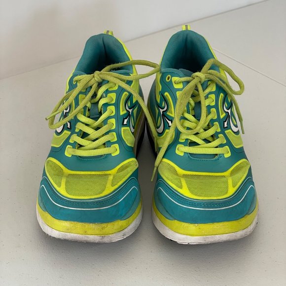 gdefy by Gravity Defyer Womens 9.5 Ion Athletic Shoes Comfortable Neon Colorful - Picture 2 of 14